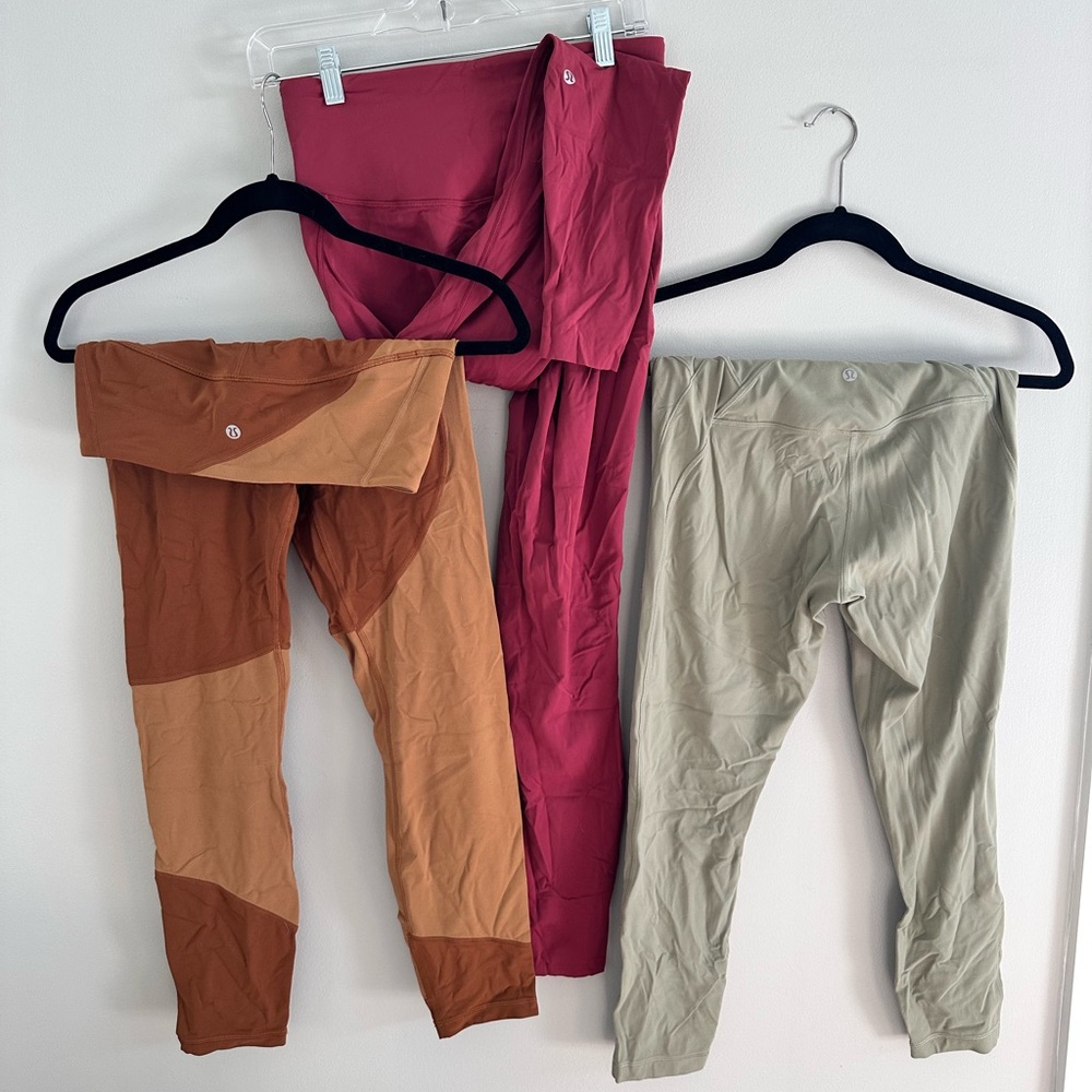 Lululemon Leggings Set of 3